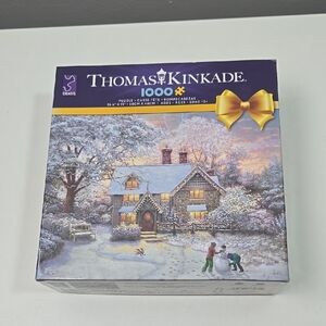 Thomas Kinkade Winter Cottage Puzzle